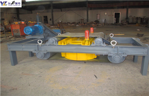 電磁除鐵器，電磁自卸式除鐵器，輸送皮帶用電磁自卸式除鐵器