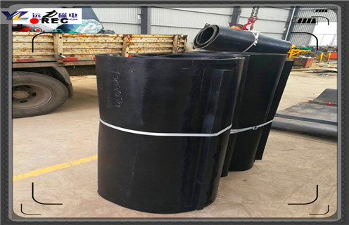 除鐵器，帶式除鐵器，帶式除鐵器吸鐵時(shí)皮帶被刺破