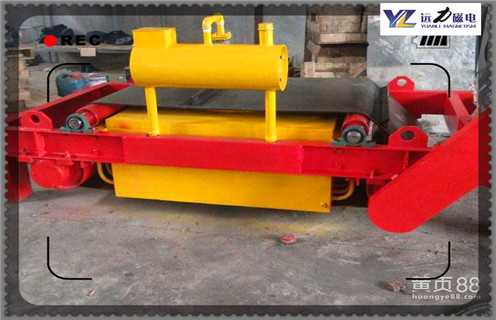 油冷除鐵器，山東油冷式除鐵器大傾角安裝_電氣工作原理_山東油冷式除鐵器大傾角安裝加多少號油_選型  