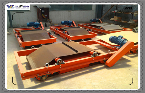 皮帶式除鐵器，浙江皮帶式除鐵器訂制_安裝_浙江皮帶式除鐵器訂制跑偏原因及如何調(diào)_刮板價格 