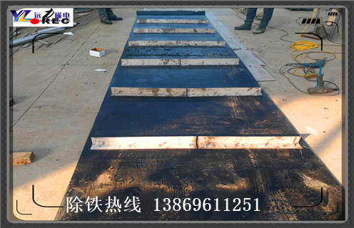 皮帶式除鐵器，山東皮帶式除鐵器品質(zhì)保證寧夏電磁除鐵器棄鐵皮帶