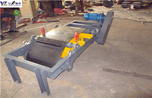 電磁自卸式除鐵器，湖北電磁自卸式除鐵器_湖北電磁自卸式除鐵器廠家配件_型號及工作視頻