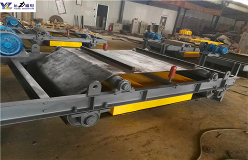 油冷電磁自卸式除鐵器，山東油冷電磁自卸式除鐵器廠家_山東油冷電磁自卸式除鐵器廠家廠家配件_型號(hào)及工作視頻