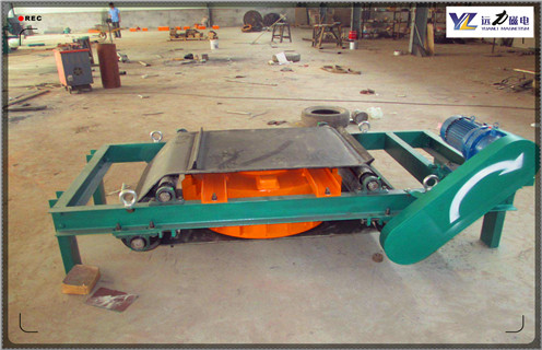 電磁自卸式除鐵器，內(nèi)蒙古電磁自卸式除鐵器技術(shù)參數(shù)器_內(nèi)蒙古電磁自卸式除鐵器技術(shù)參數(shù)器廠家配件_型號(hào)及工作視頻