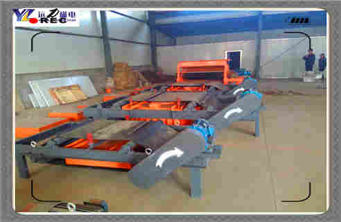 自冷帶式電磁除鐵器，嘉興自冷帶式電磁除鐵器_如何卸鐵國家標準安裝工作視頻_嘉興自冷帶式電磁除鐵器