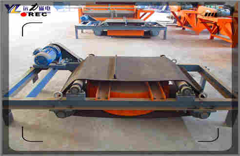 自卸式電磁除鐵器，陜西自卸式電磁除鐵器配件_陜西自卸式電磁除鐵器配件安裝效果接線原理圖工作原理及內(nèi)部結(jié)構(gòu)