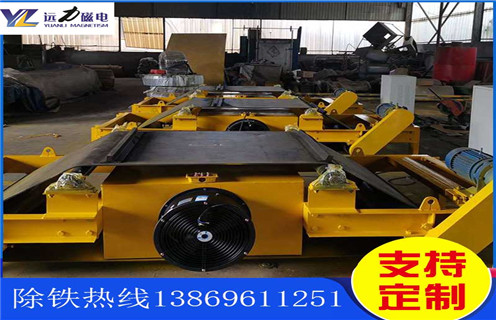 超強自卸式電磁除鐵器，江西超強自卸式電磁除鐵器_選型_江西超強自卸式電磁除鐵器價格工作原理_價格