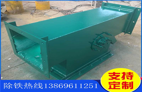 管道自卸式除鐵器，吉林管道自卸式除鐵器_遠(yuǎn)力吉林管道自卸式除鐵器價格原理廠家哪家好安裝說明書12000高斯 可定制工作原理_安裝示意圖